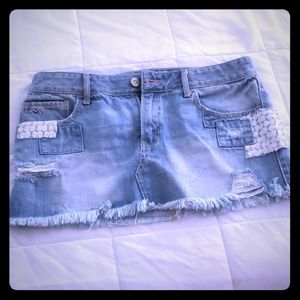 Hollister Size 9 Jean Skirt